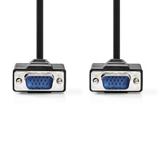Nedis Adapter to Transfer VGA (M) to VGA (M) 30m Black (CCGP59000BK300)