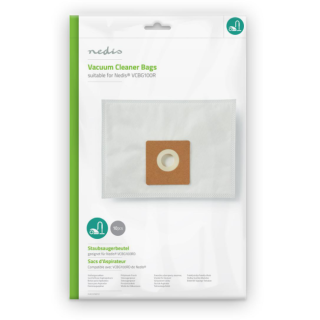 Nedis Vacuum cleaner bag VCBG100xx (10pcs.) (DUBG120NED10)