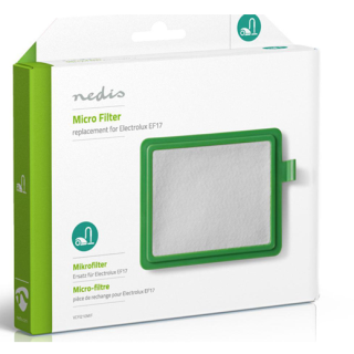 Nedis Micro filter for Electrolux EF17 vacuum cleaner (VCFI210MIF)