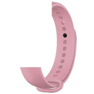 Devia Silicone Strap for Xiaomi Mi Band 5 / Mi Band 6 / Pink (F0713DS)