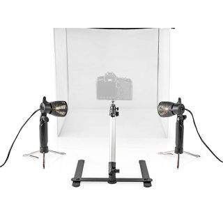Nedis LED Photo Studio Kit 40 x 40 cm | 6500 K | Foldable (SKT012WT)