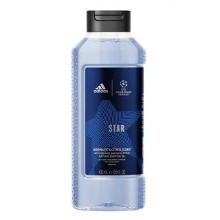 Adidas UEFA Champions League Star Shower Gel 400ml (3616304693830)