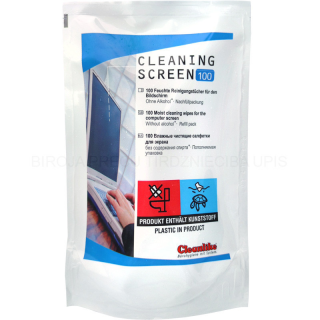 Cleanlike TFT/LCD Cleaning Wipes 100 pcs (340451000)