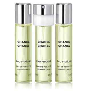 Chanel Chance Eau Fraiche Perfume EDT 3 x 20 ml (3145891361001)