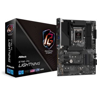 ASRock Z790 PG Lightning Motherboard ATX / Intel Z790 / LGA1700 / DDR5 / M.2 PCIe (Z790PGLIGHTNING)