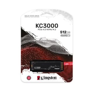 Kingston KC3000 M.2 Gen4 PCIe NVMe 512GB SSD disc (SKC3000S/512G)
