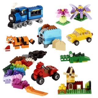 LEGO 10696 Classic Medium Crea Brick Box Constructor (10696)