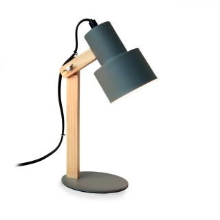 Platinet PTL2530G Desk Lamp Metal and Wood 25W / E27 / 220V (PTL2530G)