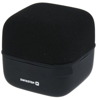 Swissten CUBE Portable Bluetooth Speaker / 10W / Micro SD (SW-CUBE-BK)
