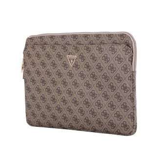 Guess PU 4G Triangle Logo Sleeve for Notebook 14" (GUCS14ZP4DPTW)