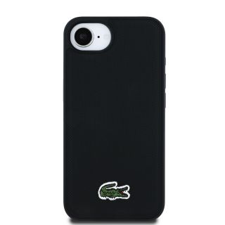 Lacoste Iconic Petit Pique Woven Logo MagSafe Case for Apple iPhone 16e (LCHMPSE4PVCK)