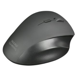 Mars Gaming MMWERGO Wireless Mouse with Additional Buttons 3200 DPI Black (MMWERGO)
