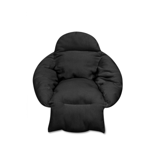 RoGer XXL Swing Chair Pillow 60x60x10cm / Black (RO-3949)