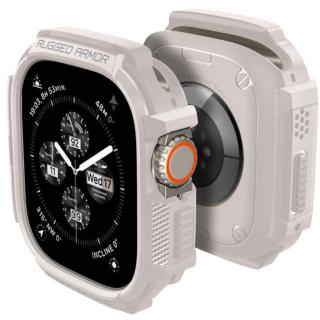 Spigen Rugged Armor Pro Cover Case for Apple Watch Ultra 1 / 2 49mm (8809971222600)