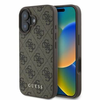 Guess GUHCP16SG4GFBR Back Case for Apple iPhone 16 (GUHCP16SG4GFBR)