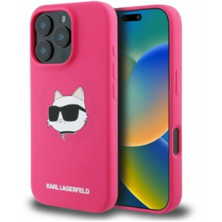 Karl Lagerfeld KLHMP16XSCHPPLF Back Case for Apple iPhone 16 Pro Max (KLHMP16XSCHPPLF)