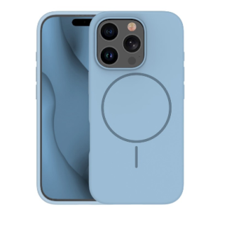 Mocco Silicone Thin Mag case for Apple iPhone 16 Pro (MO-STM-IP-16PR-LBL)