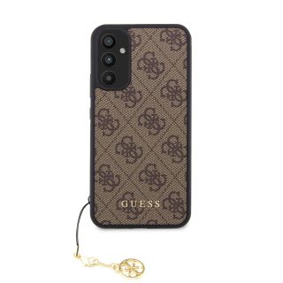 Guess 4G Charm Case for Samsung Galaxy A34 5G / Brown (GUHCSA34GF4GBR)