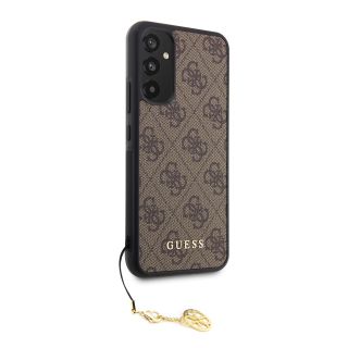 Guess 4G Charm Case for Samsung Galaxy A34 5G / Brown (GUHCSA34GF4GBR)