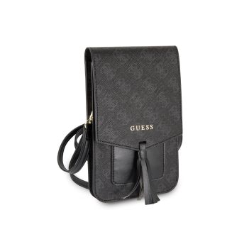Guess 4G Wallet Universal Case / Black (GUWBSQGBK)