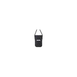 Guess PU 4G Metal Logo Script Phone Bag / Black (GUOWBP4SNSK)