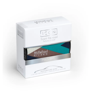 Millefiori Milano Icon Car Air Freshener Legni & Spezie Textil Geometric (8051938697932)