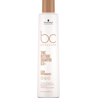 Schwarzkopf Professional BC Bonacure Time Restore Shampoo Q10+ 250ml (4045787726633)