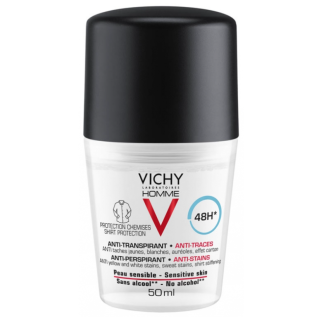 Vichy Homme 48H Anti-Perspirant Anti-Stains 50ml (3337875585750)