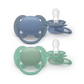 Philips Avent Ultra Soft Baby Pacifiers 6-18m 2pcs (SCF091/42)