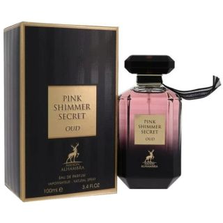 Maison Alhambra Pink Shimmer Secret Oud Perfume EDP 100 ml (6291108737026)