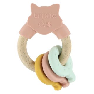 Trixie Baby’s Teething Ring Toy Cat 0m+ (36-347)