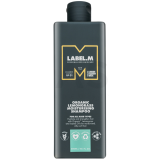 Label.M Organic Lemongrass Moisturising shampoo 300 ml (5056043216781)