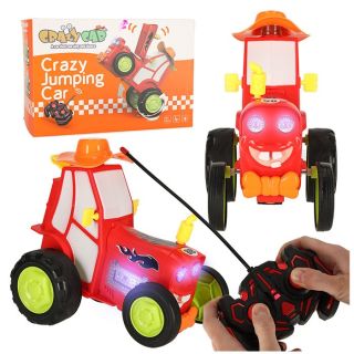 RoGer RC Jumping Toy Tractor (RO-4614-RE)