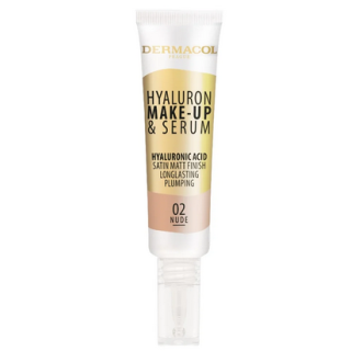 Dermacol Hyaluron Make-up & Serum 02 Nude 25 g (85978287)
