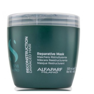Alfaparf Milano Semi Di Lino Reconstruction Hair Mask for Damaged Hair 500 ml (8022297064215)