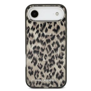 Karl Lagerfeld IML Leopard MagSafe Case for iPhone Air / brown (KLHMP17MHDLEOICW)