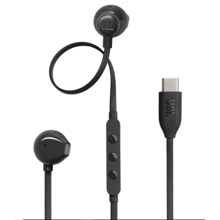 JBL Tune 305C Wired Headphones USB-C (JBLT305CBLK)