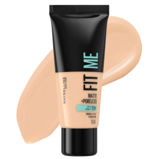 Maybelline Fit Me! Foundation Cream + Poreless 104 Soft Ivory 30 ml (3600531369408)