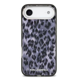 Karl Lagerfeld IML Leopard MagSafe Case for iPhone Air / grey (KLHMP17MHDLEOICK)