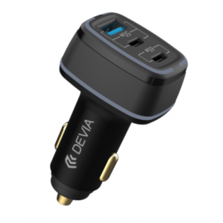 Devia EA361 USB / 2x USB-C Car Charger 115W (EA361)