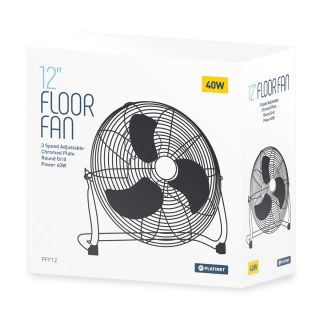 Platinet PFF12 Floor Fan 12" 40W (PFF12)