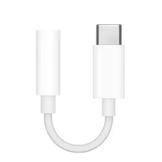 Apple USB-C to 3.5 mm Headphone Jack Adapter (MU7E2ZM/A)