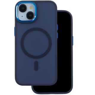 Mocco Frozen MagSafe Case for Apple iPhone 14 (MC-FRM-IPH-14-NBL)