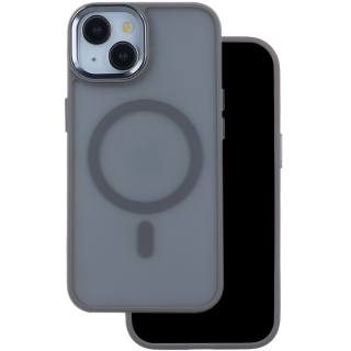 Mocco Frozen MagSafe Case for Apple iPhone 15 (MC-FRM-IPH-15-GR)