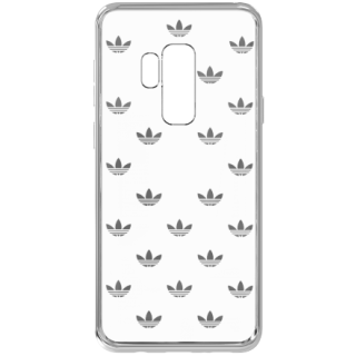 Adidas Clear Case Silicone Case for Samsung G965 Galaxy S9 Plus Silver (AD-CC-G965-SI)