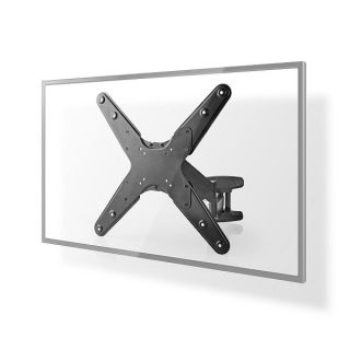 Nedis TVWM2732MBK TV mount LED / LCD / PLASMA TV / 23 - 55" / Max. 30kg (TVWM2732MBK)