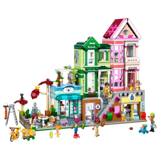 LEGO Friends 42670 Apartments and Stores Building Set (42670)