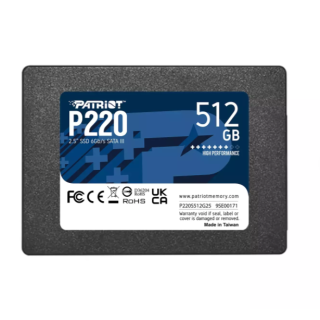 Patriot P220 SSD Drive 512GB (P220S512G25)