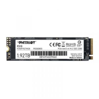 Patriot Memory Patriot P310 Solid State Drive SSD 960GB / M.2 2280 / 2100/ 1800 MB/s / 280K/ 250K IOPS (P310P960GM28)