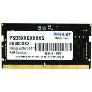 Patriot Signature Line DDR5 SO-DIMM RAM 32GB / 4800MHz / DDR5 / CL40 / 1.1v (PSD532G48002S)